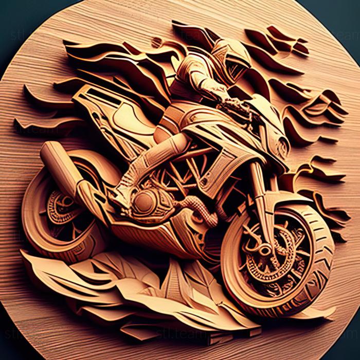 3D model Ducati Hypermotard 939 (STL)